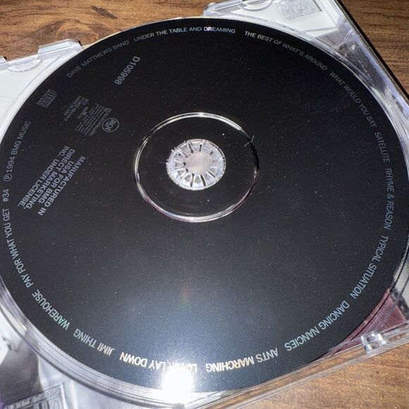 Under the Table & Dreaming by Matthews, Dave (CD, 1994) - Picture 2 of 3